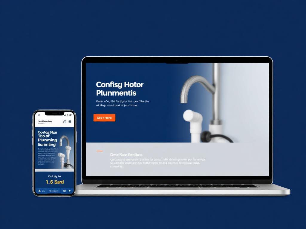 Riverside Plumbing website preview